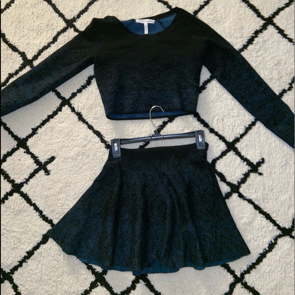 two piece crop set